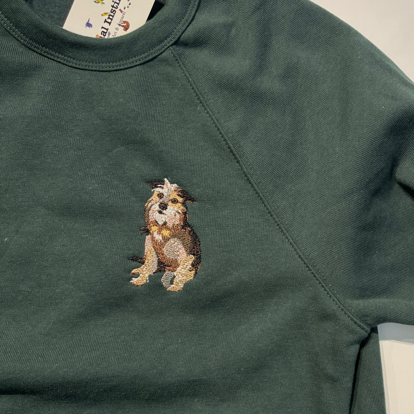 Custom Pet Embroidery - Unisex Crewneck Sweater