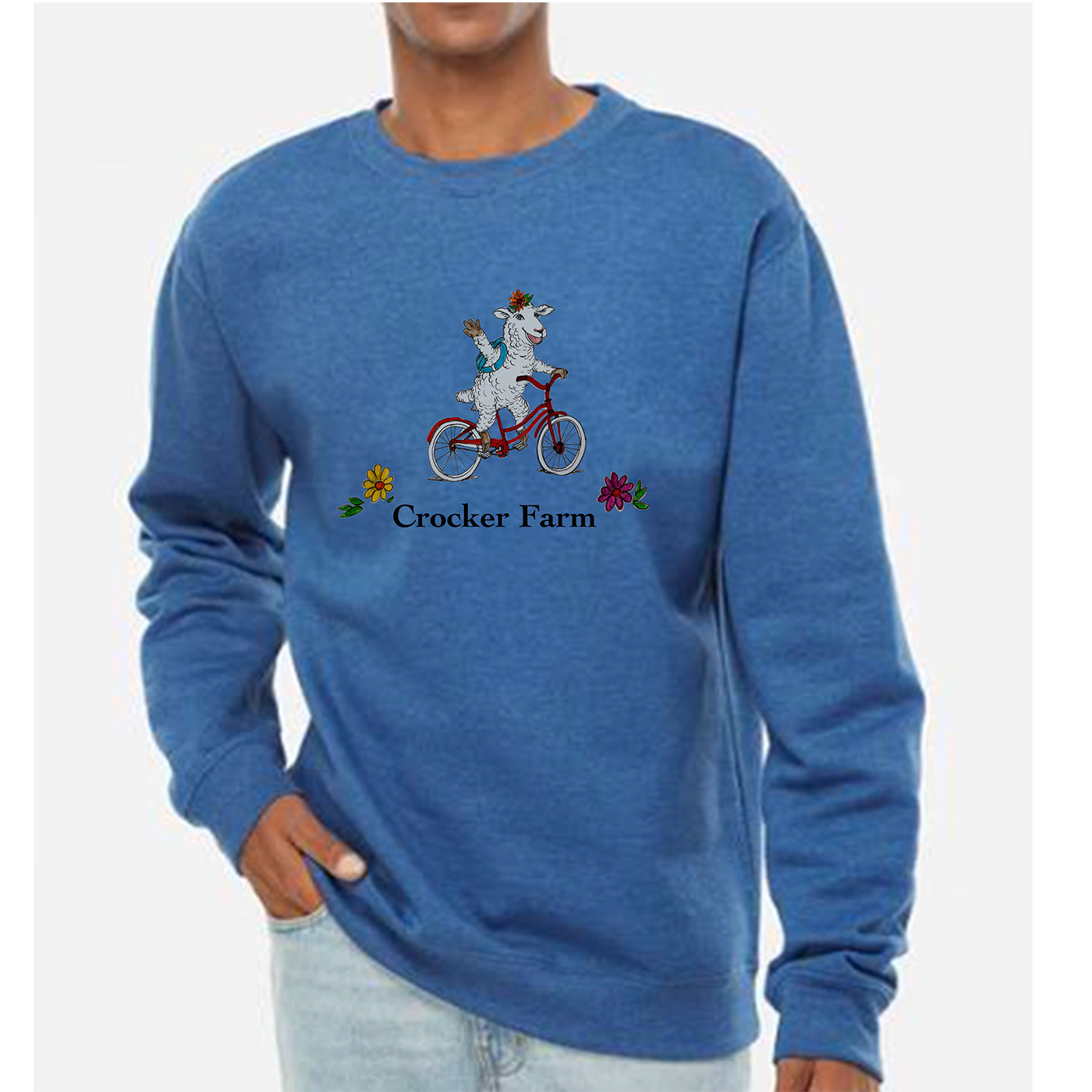 Unisex Crocker Farm Crew Neck Sweaters