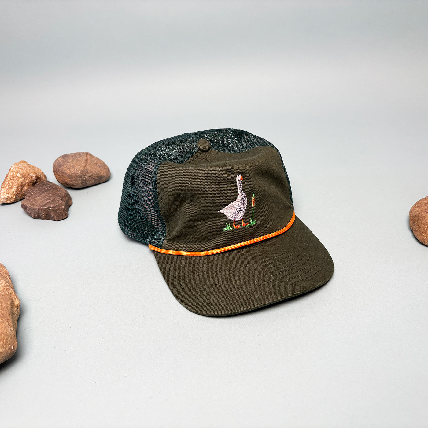 Wild Goose Hat – Embroidered 5-Panel Style