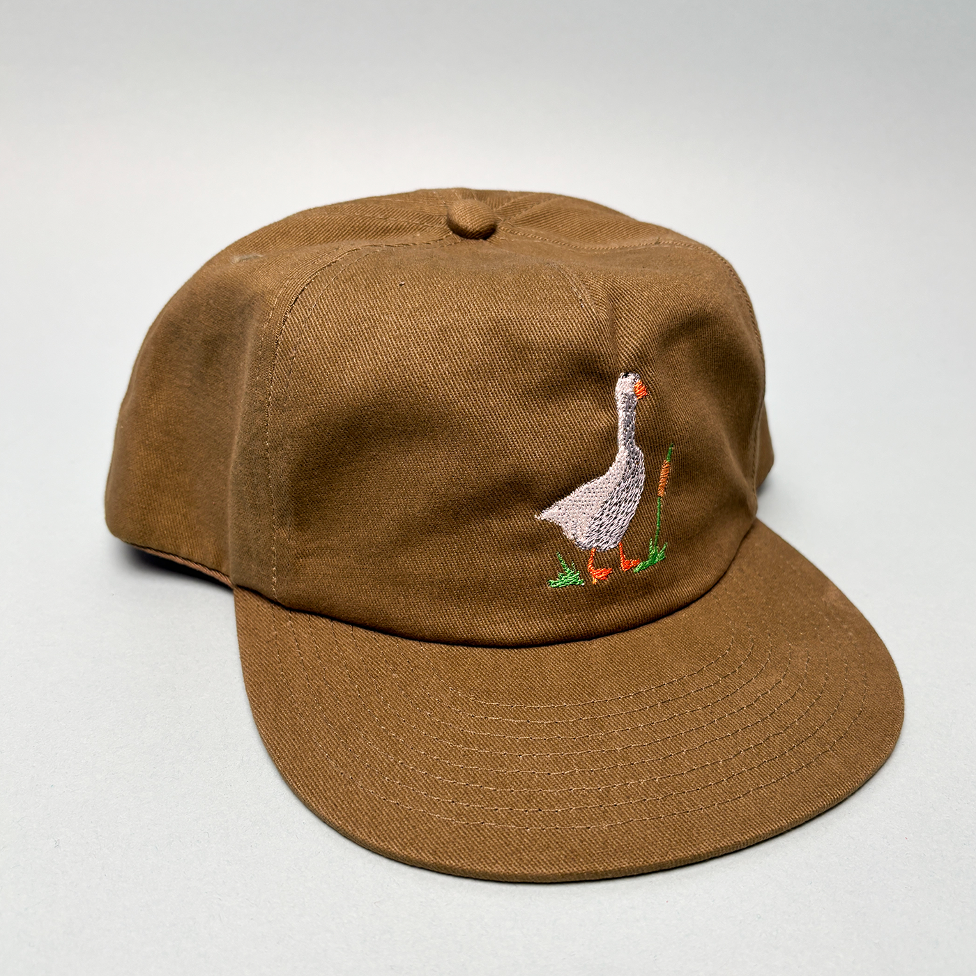 Wild Goose Hat – Embroidered 5-Panel Style