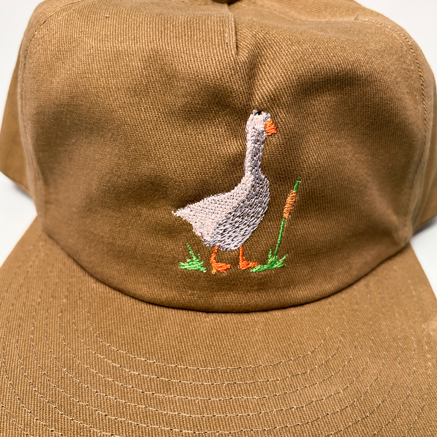 Wild Goose Hat – Embroidered 5-Panel Style
