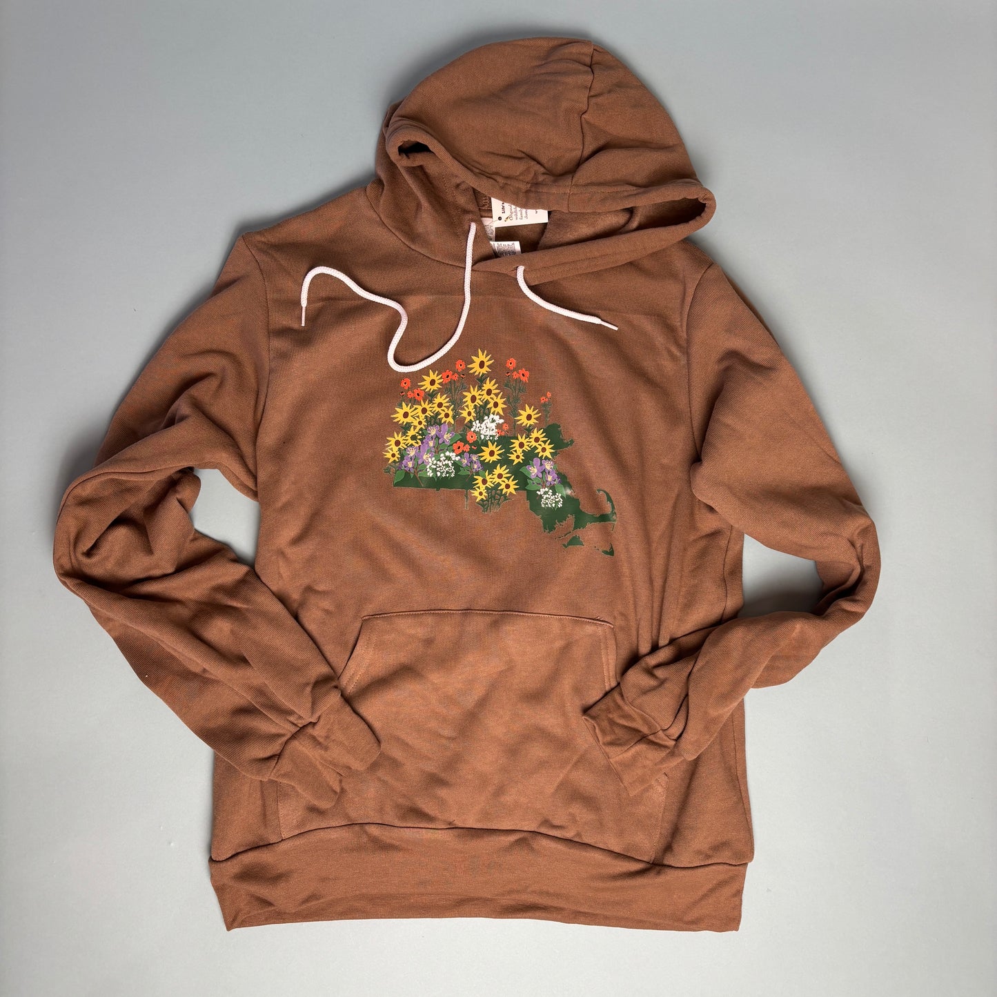 Massachusetts State Wildflower Unisex Pullover Hoody