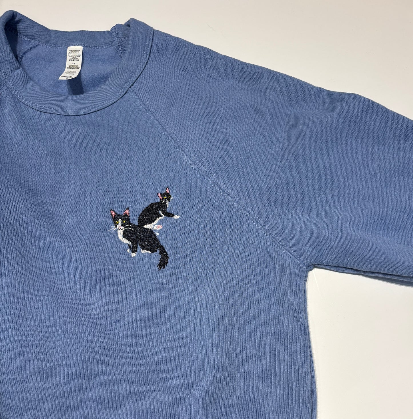 Custom Pet Embroidery - Unisex Crewneck Sweater