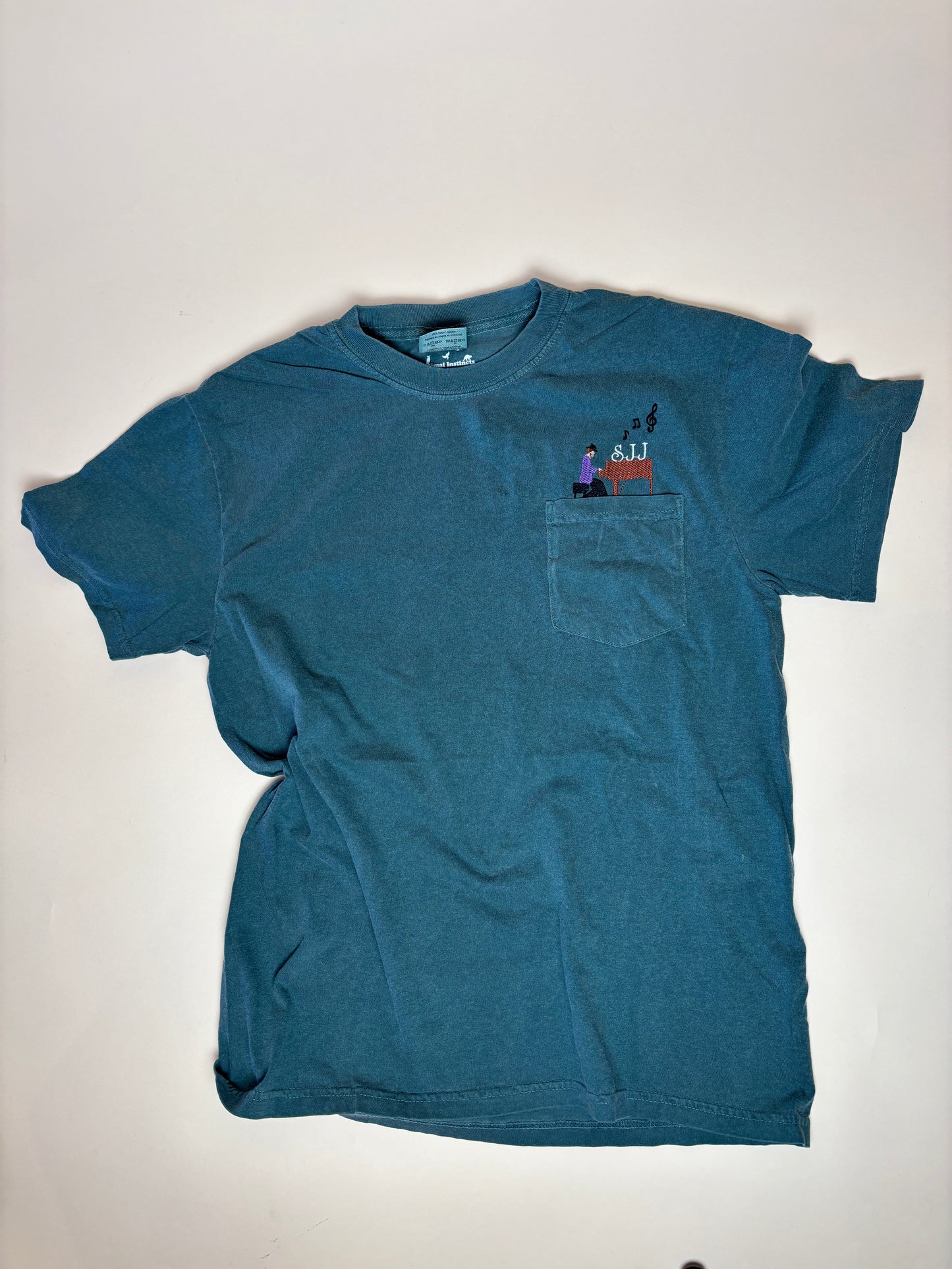 Custom Embroidered Pocket Shirt with Your Photo Portrait!