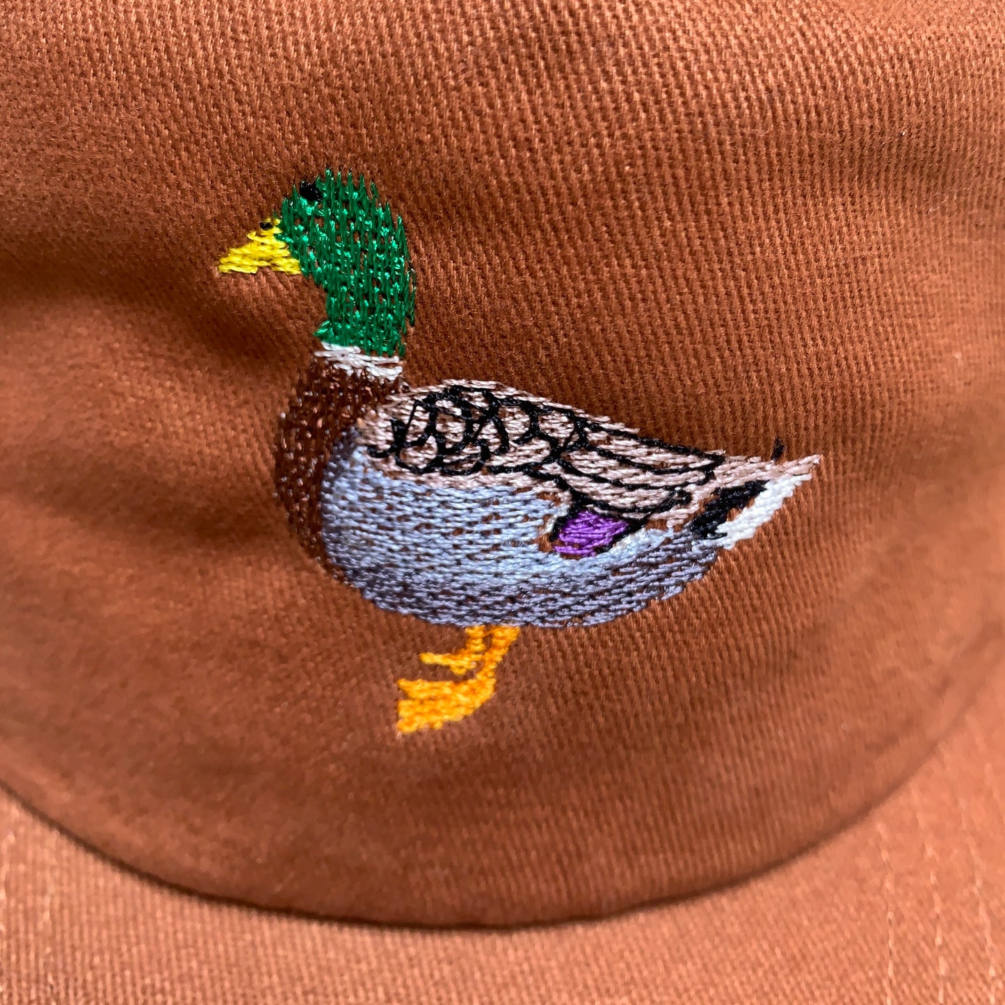 Embroidered Duck Hat -Portion of proceeds goes to saving the ducks