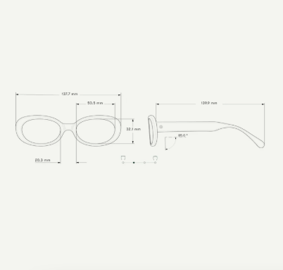 Bianca Ivory Amber - Sunki Sunglasses
