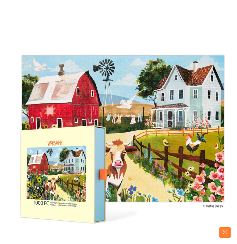 Wildflower Farm 1000 Piece Puzzle