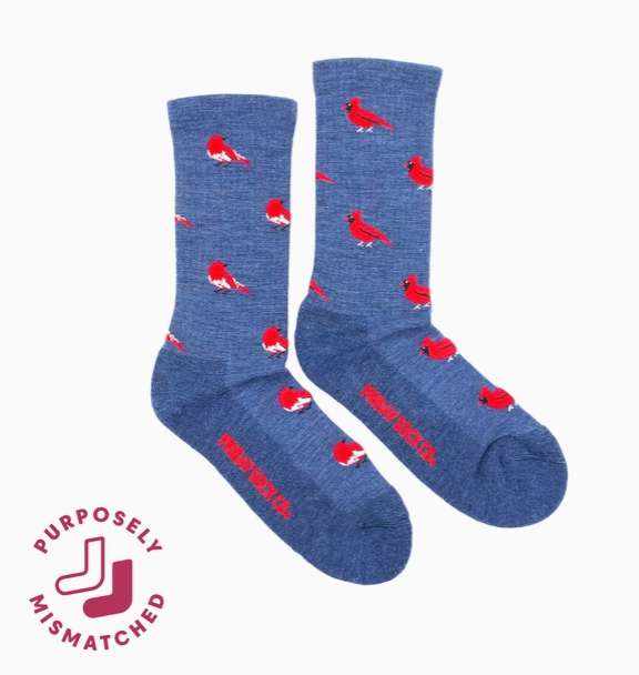 Wool Cardinal Socks-Men's