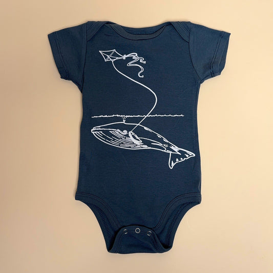 Whimsical Animal Kite Baby Outfit in Organic Cotton - Soft Newborn Gift