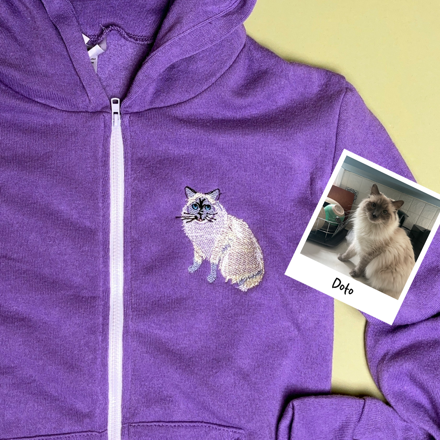 Custom Pet Portrait- Kids Sweatshirts - Toddler and Youth