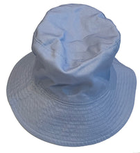 Kids Reversible Blue Narwhal Bucket Hats