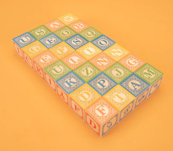 Uncle Goose Classic ABC Blocks
