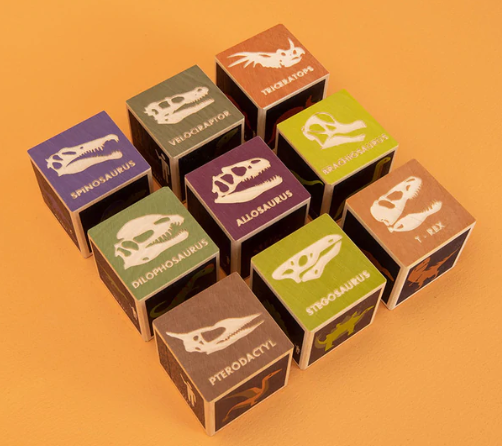 Uncle Goose Dinosaur Blocks