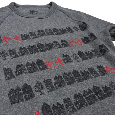 Unisex Victorian Bridges Crew Sweater