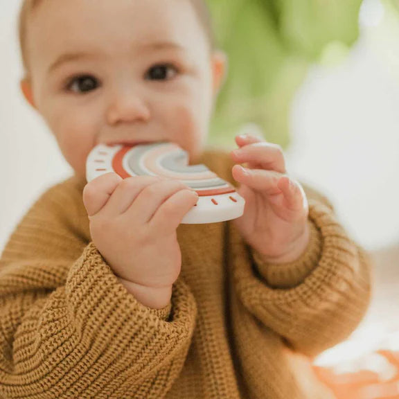 Rainbow + Rays Teether Classic