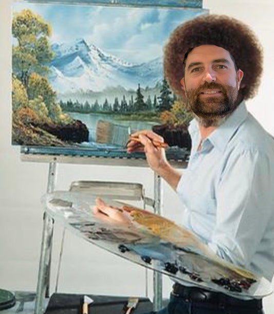 I've basically been Bob Ross over here lately.