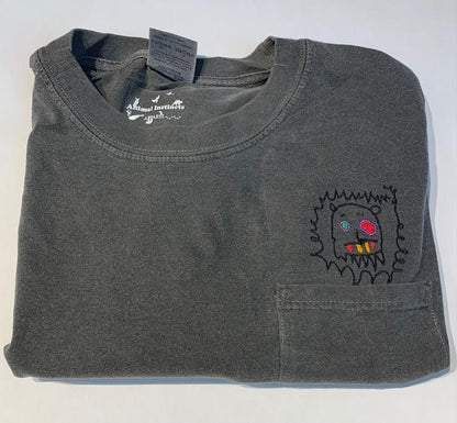 Transform Children's Artwork into Personalized Apparel Gift - Pocket Shirt