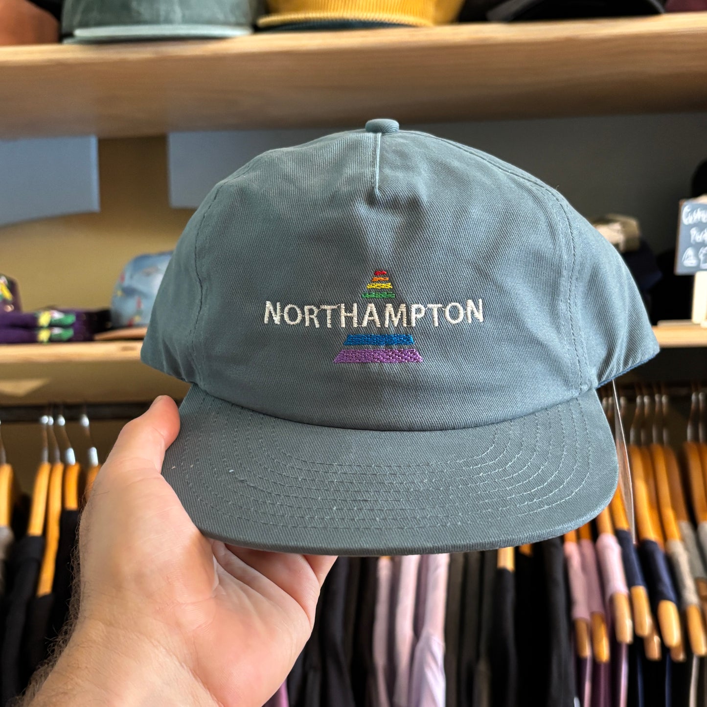 Embroidered Northampton, MA – 5 Panel Hat