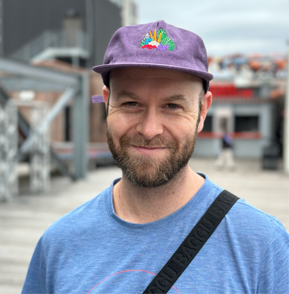 Embroidered Cotton Veggie Hat for Farmers Market Outings