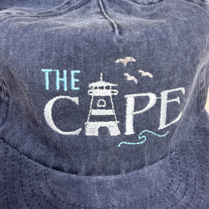 Cape Cod Lighthouse Embroidered 5-Panel Summer Hat