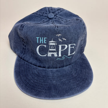 Cape Cod Lighthouse Embroidered 5-Panel Summer Hat