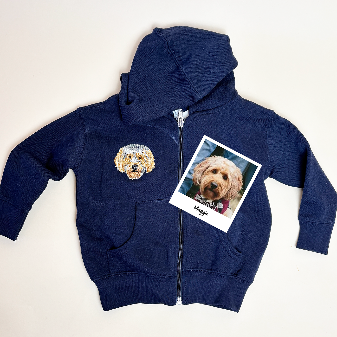 Custom Pet Portrait- Infant Sweatshirts - Baby Sizes