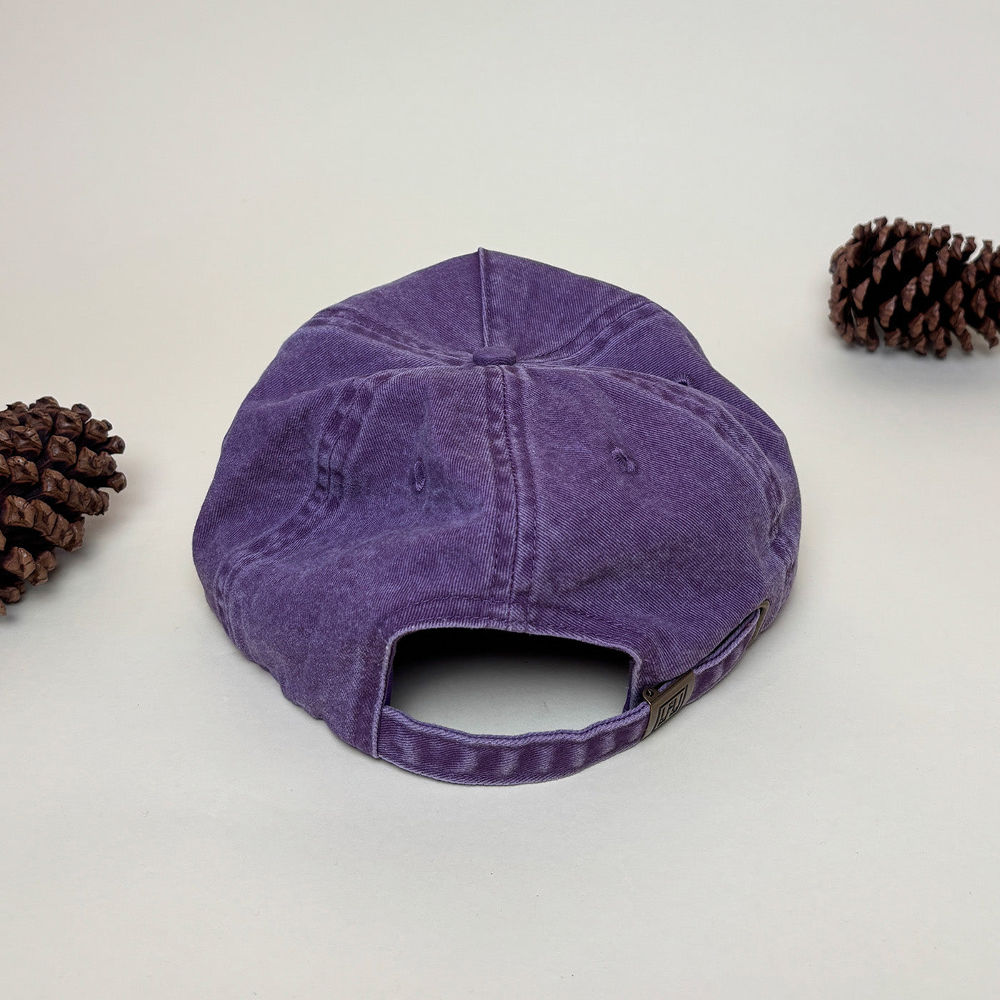 Embroidered Moose Washed Cotton 5-Panel Hat — Made in Northampton, MA