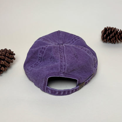 Embroidered Moose Washed Cotton 5-Panel Hat — Made in Northampton, MA