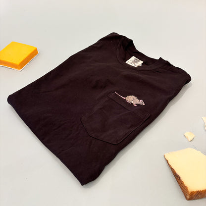 City Dwellers — Embroidered Rat Pocket Tee