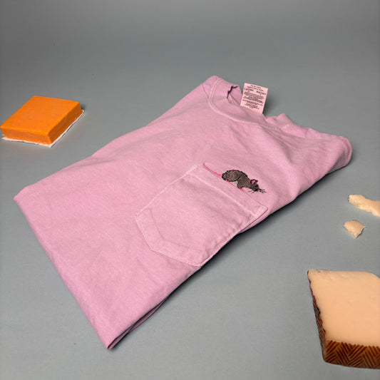 City Dwellers — Embroidered Rat Pocket Tee
