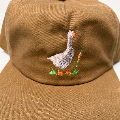 Wild Goose Hat – Embroidered 5-Panel Style