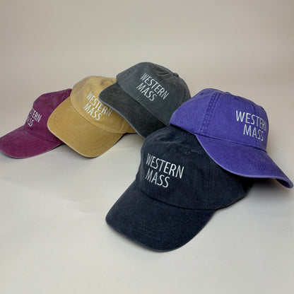 Western Mass Embroidered Cotton Dad Hat