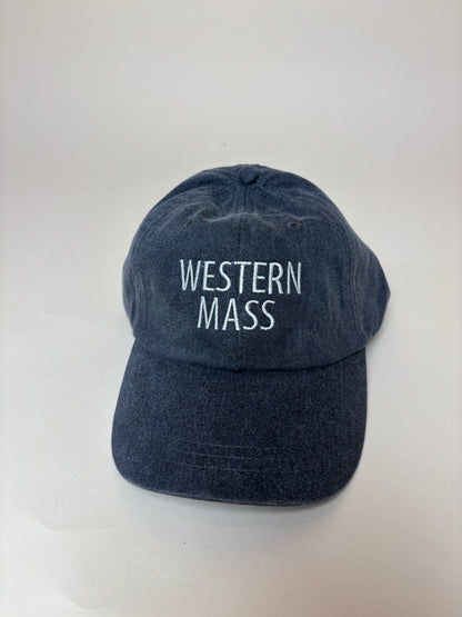 Western Mass Embroidered Cotton Dad Hat