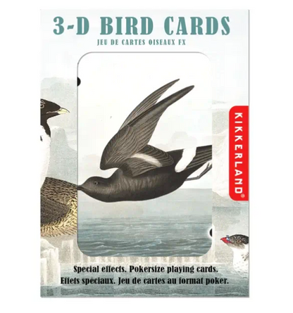 3-D Bird Playing Cards