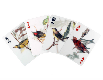 3-D Bird Playing Cards