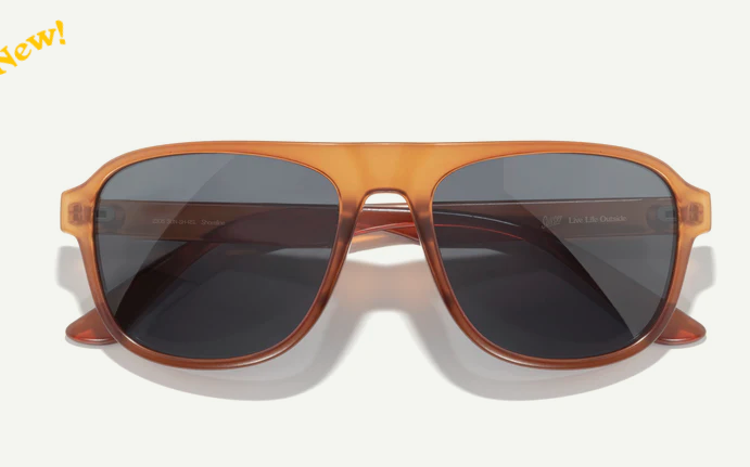 Shoreline -Sunski- Sunglasses- Rust Slate