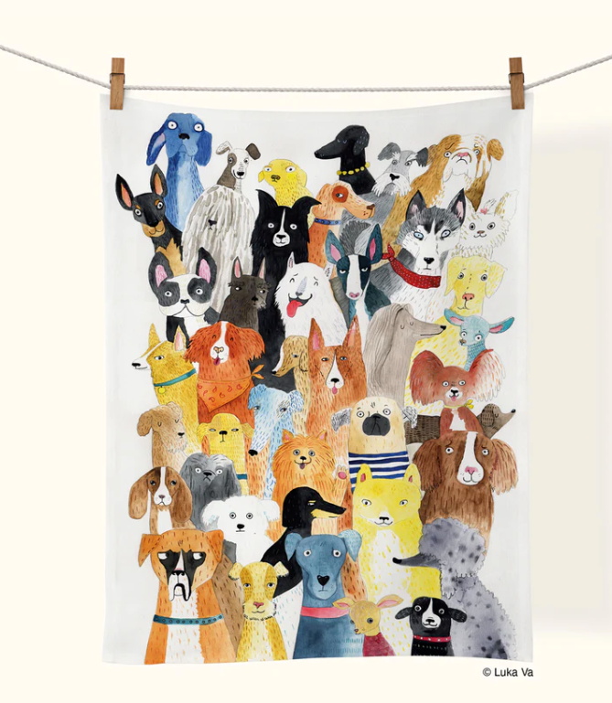 Dog Park | Cotton Tea Towel