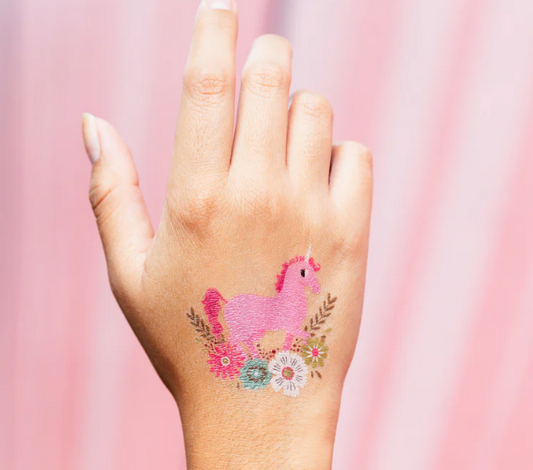 Unicorn Tattoo- Tattly