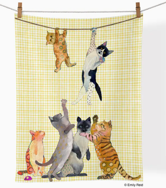 Cat Power | Cotton Tea Towel