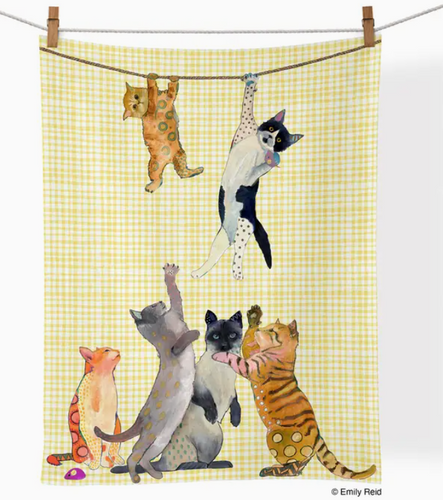 Cat Power | Cotton Tea Towel