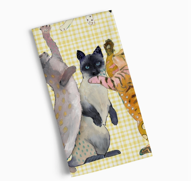 Cat Power | Cotton Tea Towel