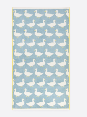 Waddling Ducks Organic Cotton Towels & Hand Towels