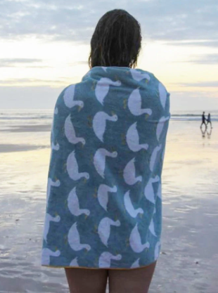 Waddling Ducks Organic Cotton Towels & Hand Towels