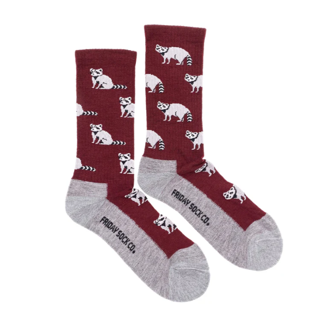 Men's Raccoon Merino Wool Socks