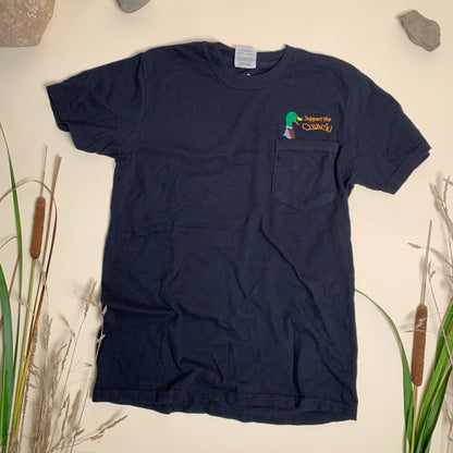 Duck Fundraiser Pocket Tee -Support The Quack!