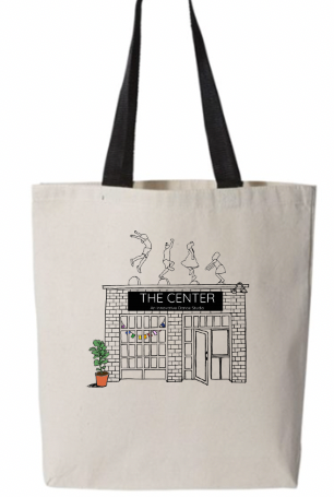 The Center Dance Canvas Totes 15x15x3