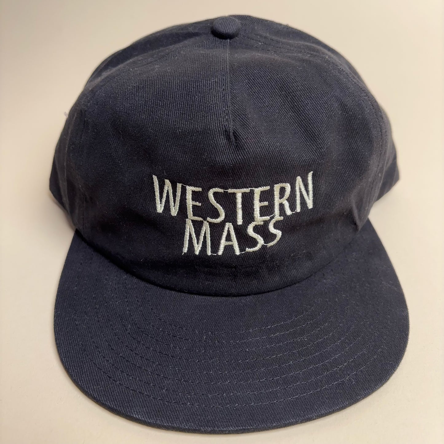 Western Mass Snap Back Brushed Cotton 5 panel Hat