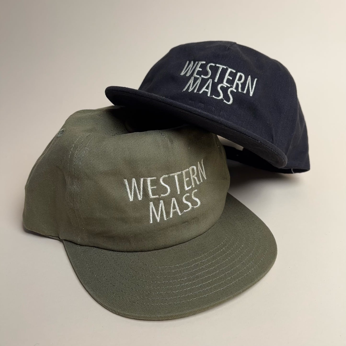 Western Mass Snap Back Brushed Cotton 5 panel Hat