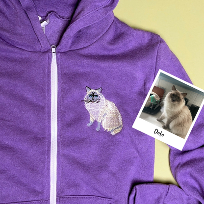 Custom Pet Portrait- Kids Sweatshirts - Toddler and Youth