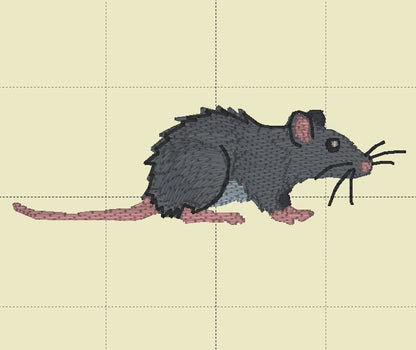 City Dwellers — Embroidered Rat Pocket Tee